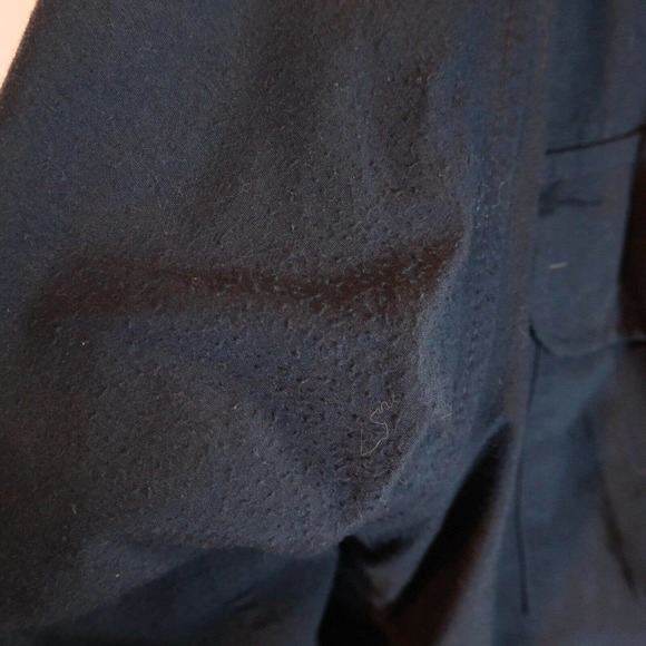 Eddie Bauer Womens Jacket Medium Blue Gore Tech Goose Down Outdoors Puffer - Picture 11 of 16